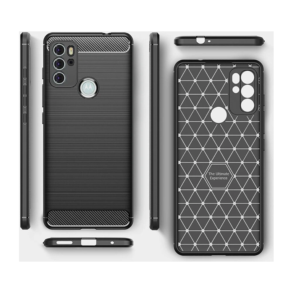 Hurtownia GSM - Etui Tech-Protect TPUCarbon Motorola Moto G60s Black - THP696BLK - {ean13} - Hurt