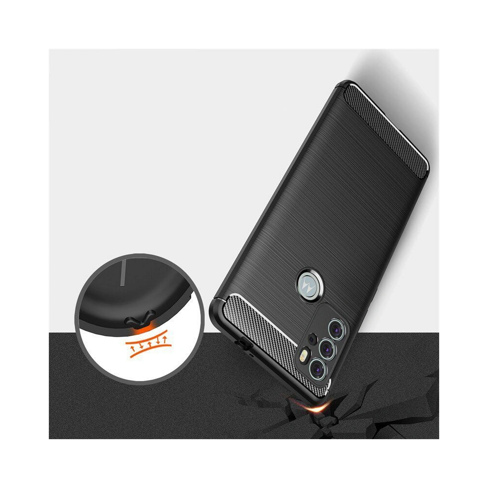 Wholesale Tech-Protect TPUCarbon Motorola Moto G60s Black - THP696BLK - {ean13} - Hurt