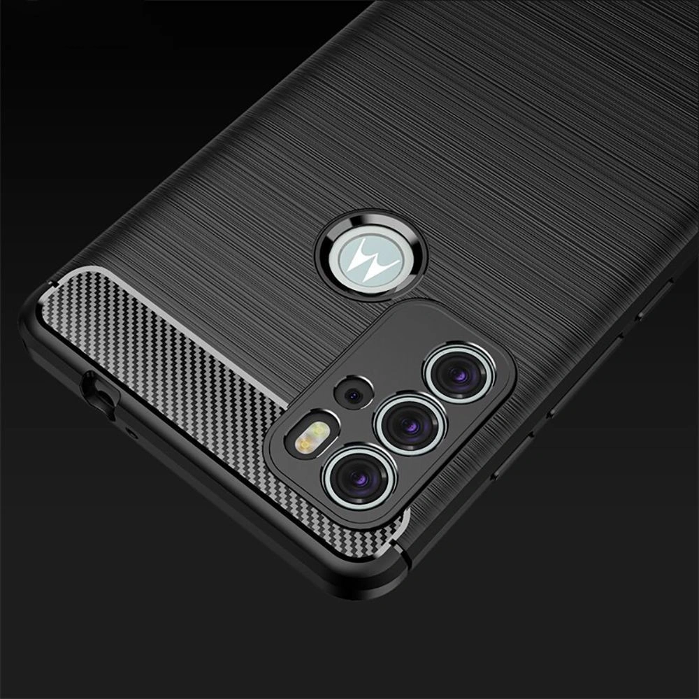 Hurtownia GSM - Etui Tech-Protect TPUCarbon Motorola Moto G60s Black - THP696BLK - {ean13} - Hurt