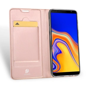 Etui DuxDucis SkinPro Samsung Galaxy J4 Plus Rose Gold + Szkło