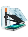 Szkło hartowane Spigen GLAS.tR ez Fit Apple iPhone 13 Pro Max Privacy [2 PACK]