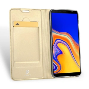 Etui DuxDucis SkinPro Samsung Galaxy J4 Plus Gold + Szkło
