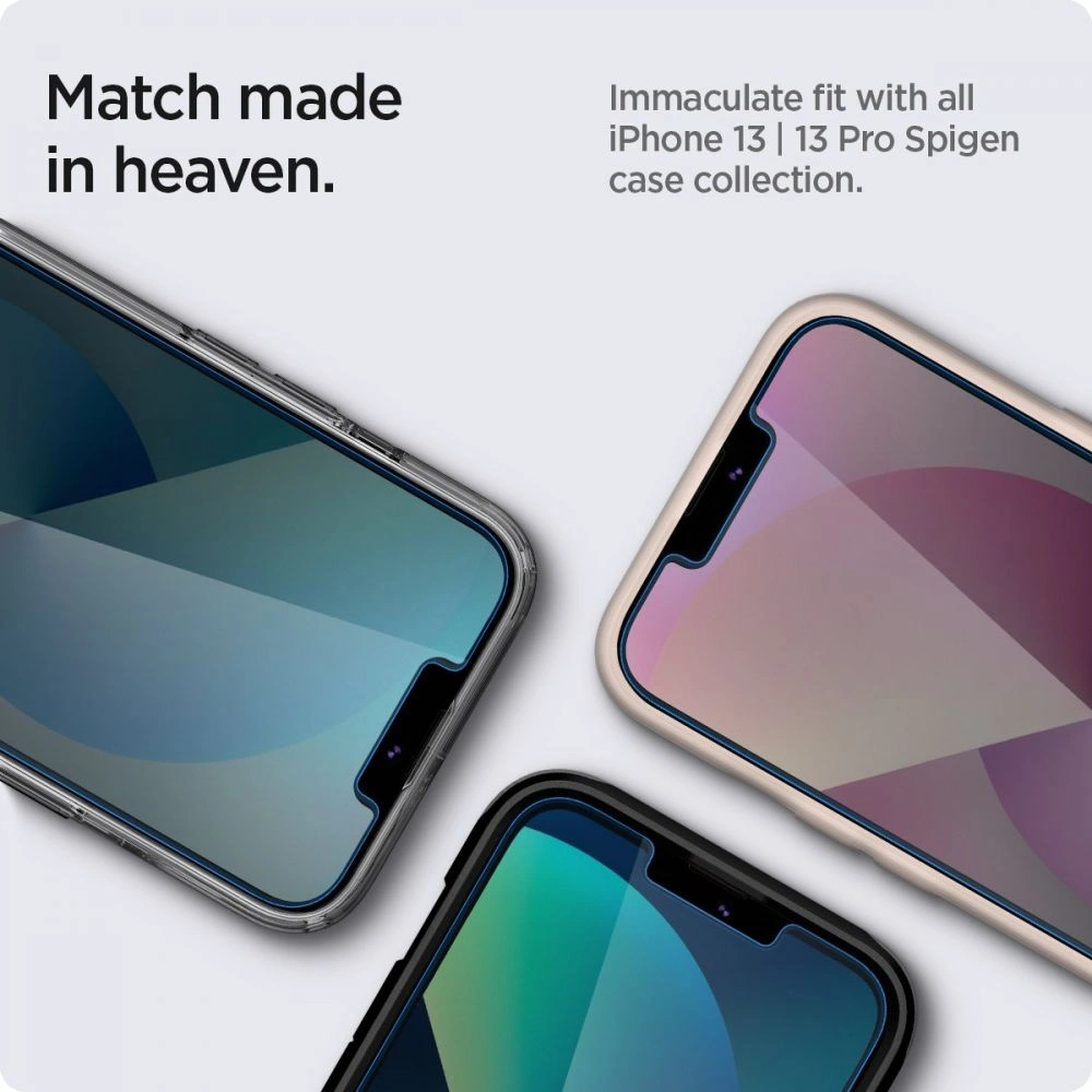 Hurtownia GSM - Szkło hartowane Spigen GLAS.tR ez Fit Apple iPhone 13 Pro Max Privacy [2 PACK] - SPN1936 - {ean13} - Hurt