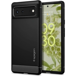 Wholesale Case Spigen Rugged Armor Google Pixel 6 Matte Black - SPN1938BLK - {ean13} - Hurt