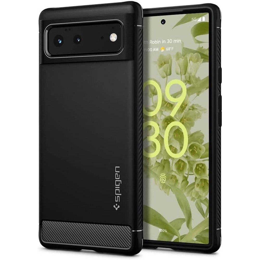 Hurtownia GSM - Etui Spigen Rugged Armor Google Pixel 6 Matná černá - SPN1938BLK - {ean13} - Hurt