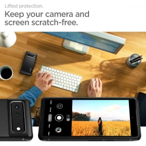 Hurtownia GSM - Etui Spigen Rugged Armor Google Pixel 6 Matná černá - SPN1938BLK - {ean13} - Hurt