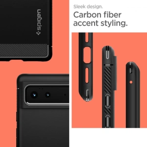 Wholesale Case Spigen Rugged Armor Google Pixel 6 Matte Black - SPN1938BLK - {ean13} - Hurt