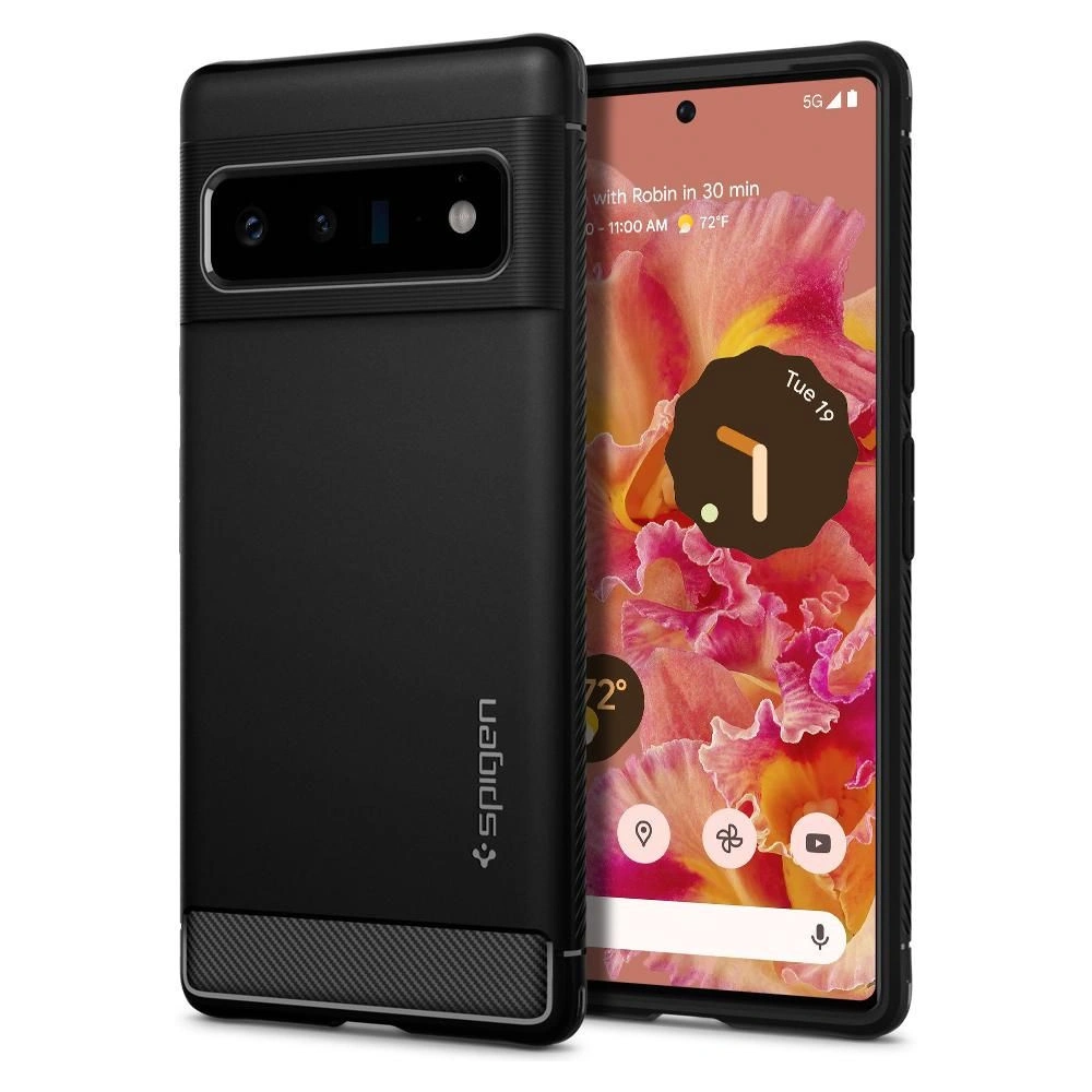 Hurtownia GSM - Etui Spigen Rugged Armor Google Pixel 6 Pro Matná černá - SPN1939BLK - {ean13} - Hurt