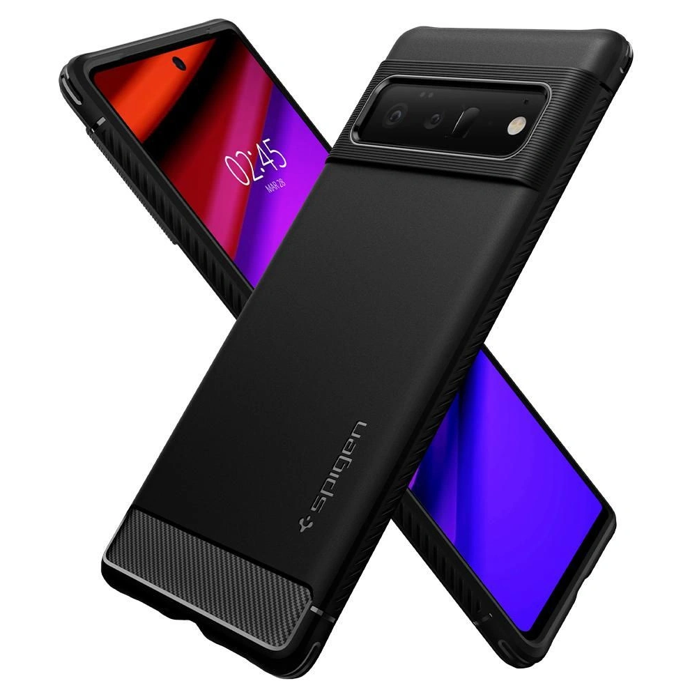 Hurtownia GSM - Etui Spigen Rugged Armor Google Pixel 6 Pro Matná černá - SPN1939BLK - {ean13} - Hurt