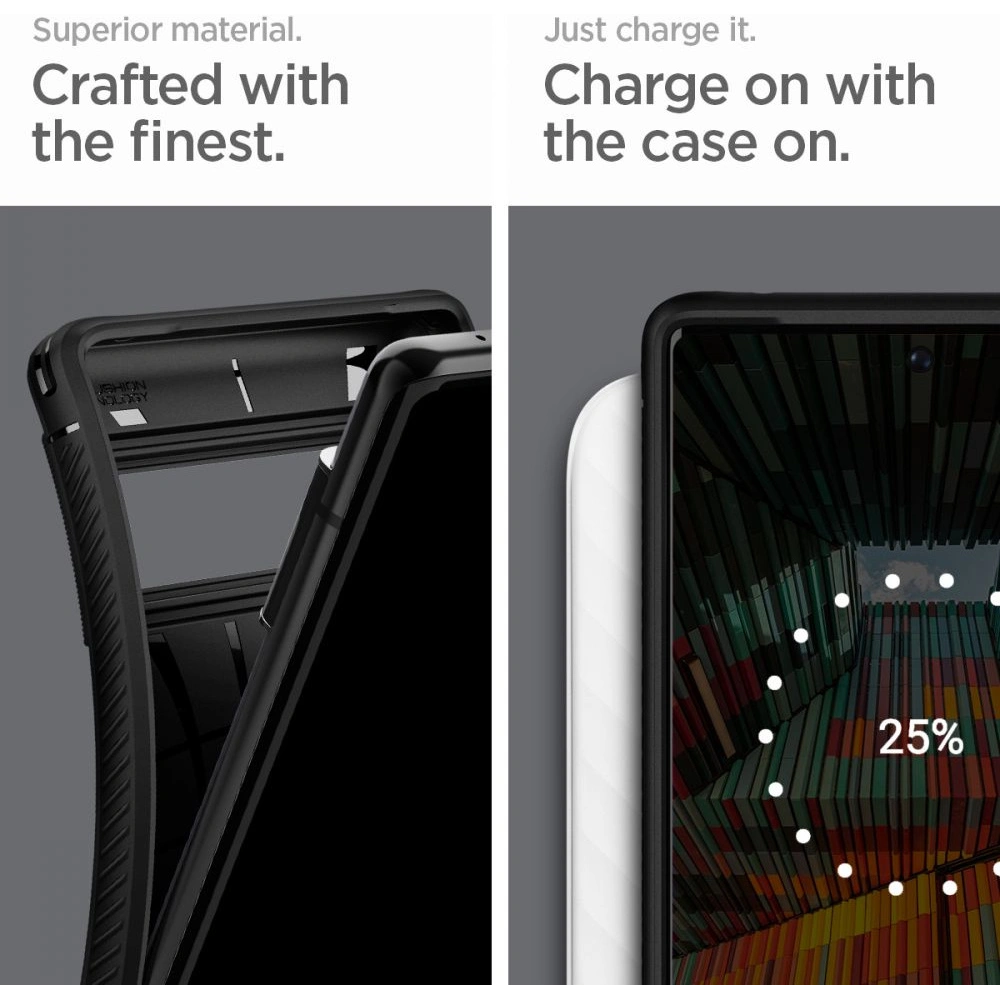 Hurtownia GSM - Etui Spigen Rugged Armor Google Pixel 6 Pro Matná černá - SPN1939BLK - {ean13} - Hurt