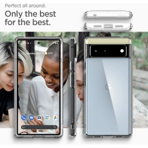 Wholesale Case Spigen Ultra Hybrid Google Pixel 6 Crystal Clear - SPN1940CLR - {ean13} - Hurt