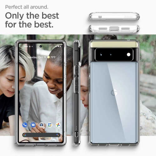Etui Spigen Ultra Hybrid Google Pixel 6 Crystal Clear