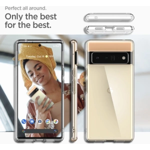 Wholesale Case Spigen Ultra Hybrid Google Pixel 6 Pro Crystal Clear - SPN1941CLR - {ean13} - Hurt