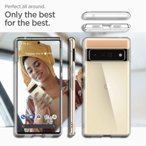 Etui Spigen Ultra Hybrid Google Pixel 6 Pro Crystal Clear