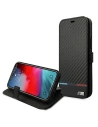 Hurtownia GSM - Etui BMW BMBKP13MPUCARTCBK Apple iPhone 13 černý/black knižní obal M Collection PU Carbon Stripe - BMW226BLK - {ean13} - Hurt