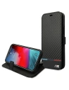Hurtownia GSM - Etui BMW BMBKP13XPUCARTCBK Apple iPhone 13 Pro Max černý/black bookcase M Collection PU Carbon Stripe - BMW228BLK - {ean13} - Hurt