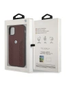 Hurtownia GSM - Etui BMW BMHCN61RSPPR Apple iPhone 11 červený/red hardcase Leather Curve Perforate - BMW229RED - {ean13} - Hurt