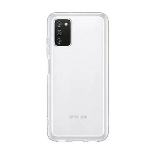 Etui Samsung Galaxy A03s EF-QA038TT Soft Clear Cover Transparent