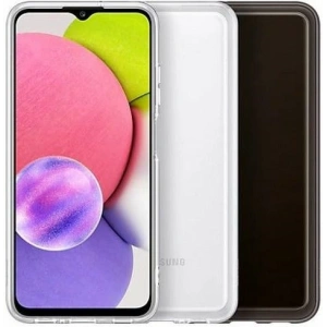 Wholesale Samsung Galaxy A03s EF-QA038TT Soft Clear Cover Transparent - SMG516CL - {ean13} - Hurt