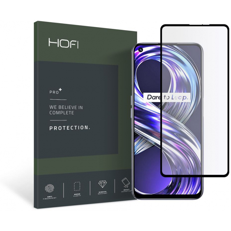Hofi Distributor - 9589046918469 - HOFI159BLK - Hofi Glass Pro+ Realme 8i Black - B2B homescreen