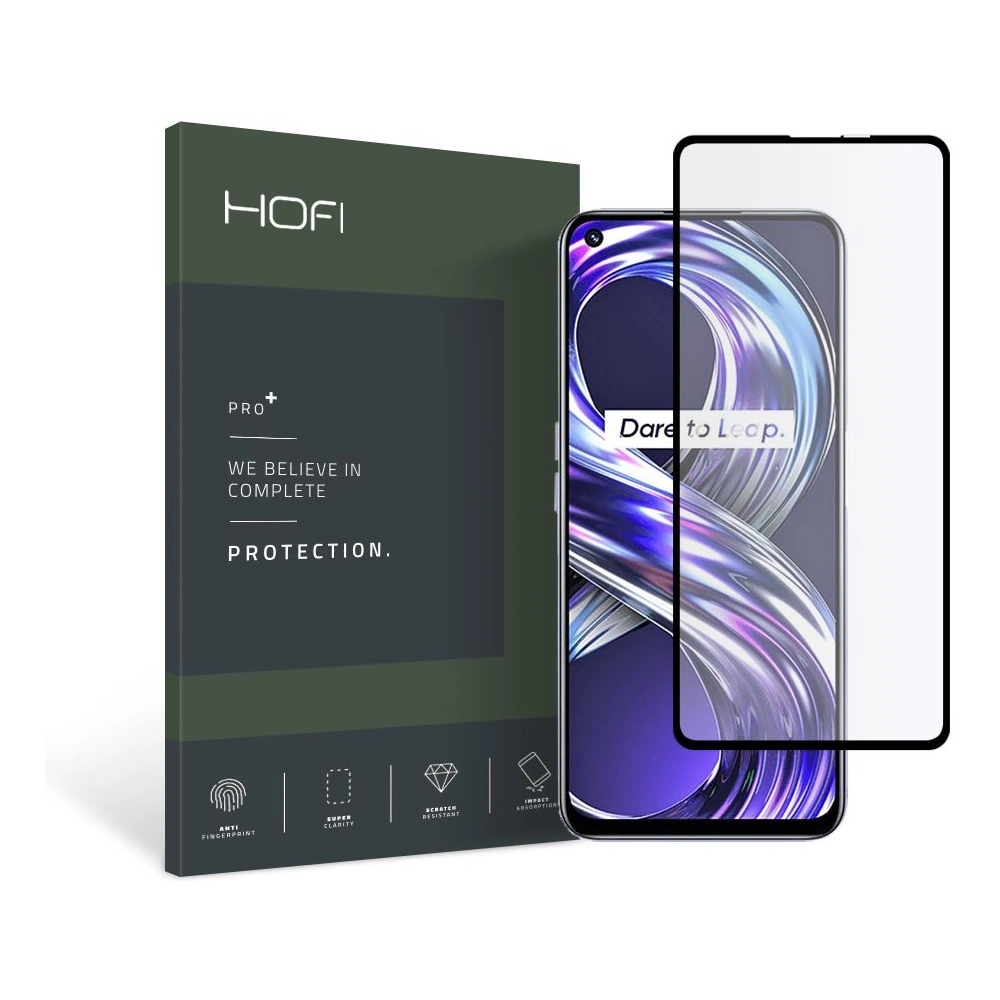 Hurtownia GSM - Tvrzené sklo Hofi Glass Pro+ Realme 8i Black - HOFI159BLK - {ean13} - Hurt