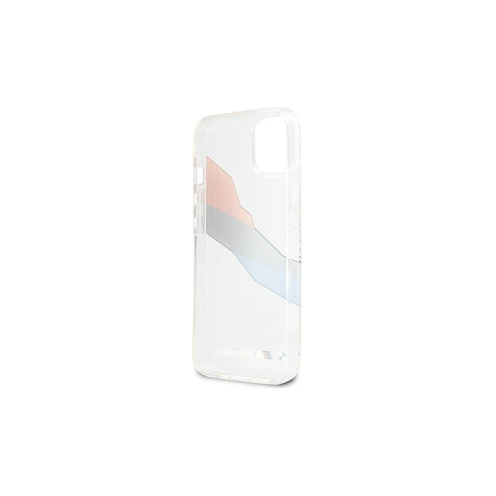 Hurtownia GSM - Etui BMW BMHCP13MSKTGT Apple iPhone 13 transparent hardcase Motorsport Tricolor - BMW233CL - {ean13} - Hurt