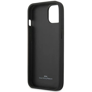 Hurtownia GSM - Case BMW BMHCP13SRSPPK Apple iPhone 13 mini schwarz/hardcase Leather Curve Perforate - BMW234BLK - {ean13} - Hurt