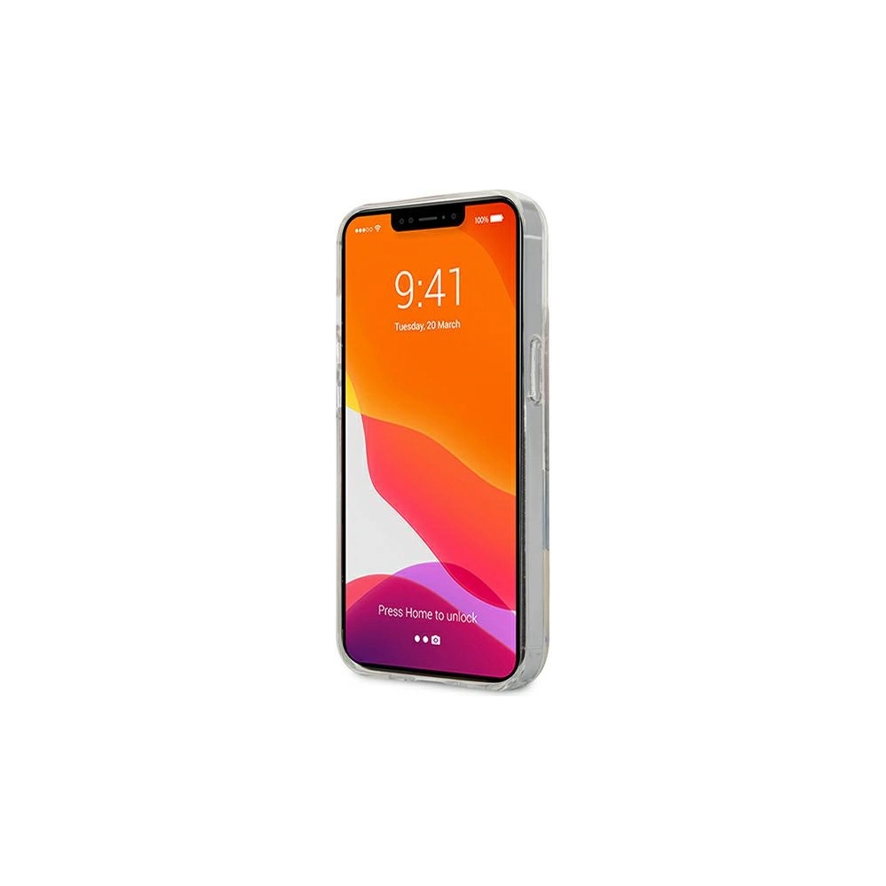 Hurtownia GSM - Etui BMW BMHCP13XSKTGT Apple iPhone 13 Pro Max transparentní tvrdý kryt Motorsport Tricolor - BMW237CL - {ean13} - Hurt
