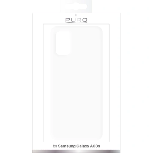 Etui PURO 0.3 Nude Samsung Galaxy A03s (przezroczysty)