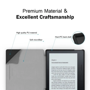 Etui Tech-Protect Smartcase Kindle Oasis 2/3 Black
