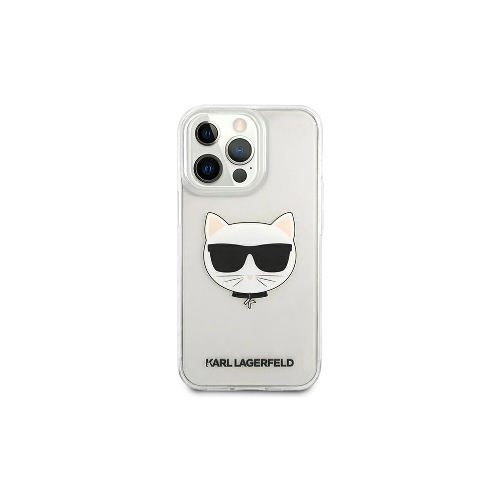 Hurtownia GSM - Etui Karl Lagerfeld KLHCP13LCTR Apple iPhone 13 Pro hardcase transparent Choupette Head - KLD702CL - {ean13} - Hurt