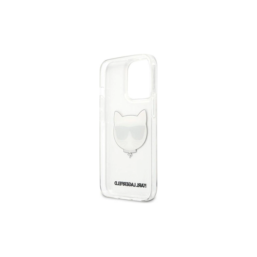 Wholesale Karl Lagerfeld KLHCP13LCTR Apple iPhone 13 Pro hardcase transparent Choupette Head - KLD702CL - {ean13} - Hurt
