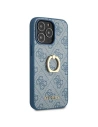 Hurtownia GSM - Case Guess GUHCP13L4GMRBL Apple iPhone 13 Pro blau/hardcase 4G mit Ringständer - GUE1351BLU - {ean13} - Hurt