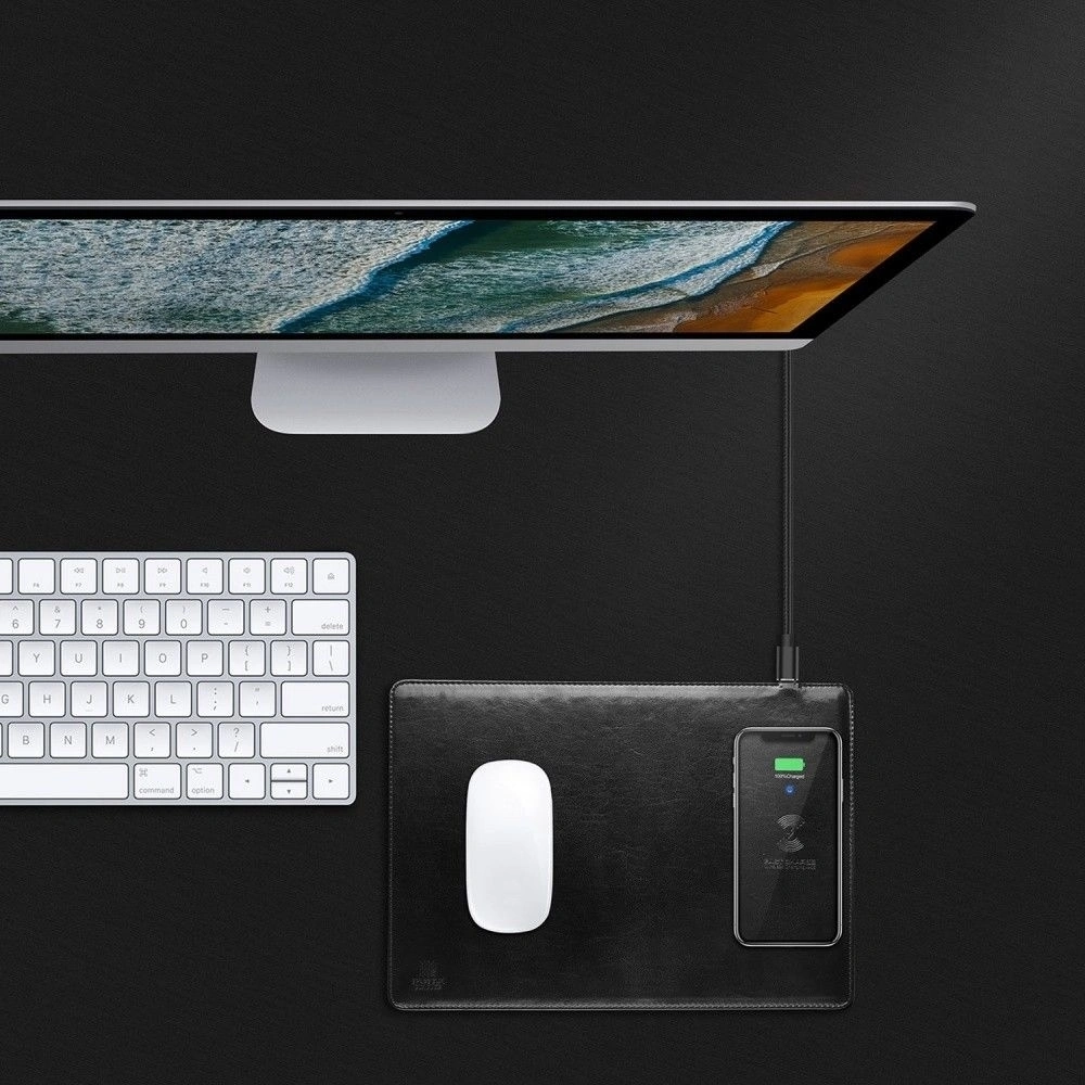 Hurtownia GSM - Podložka pod myš s indukční nabíječkou Dux Ducis Mouse Pad C4 Black - DDS206BLK - {ean13} - Hurt