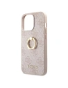 Wholesale Guess GUHCP13L4GMRPI Apple iPhone 13 Pro pink hardcase 4G with ring stand - GUE1354PNK - {ean13} - Hurt
