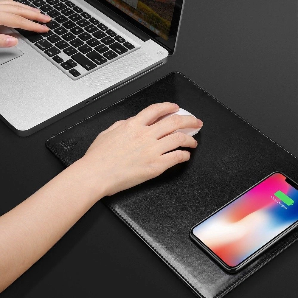 Hurtownia GSM - Podložka pod myš s indukční nabíječkou Dux Ducis Mouse Pad C4 Black - DDS206BLK - {ean13} - Hurt