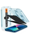 Sklo tvrzené Spigen GLAS.tR ez Fit Apple iPhone 13 mini Privacy [2 PACK]