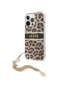 Hurtownia GSM - Etui Guess GUHCP13LKBSLEO Apple iPhone 13 Pro Leopard hardcase Gold Chain - GUE1356 - {ean13} - Hurt