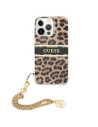 Hurtownia GSM - Etui Guess GUHCP13LKBSLEO Apple iPhone 13 Pro Leopard hardcase Gold Chain - GUE1356 - {ean13} - Hurt