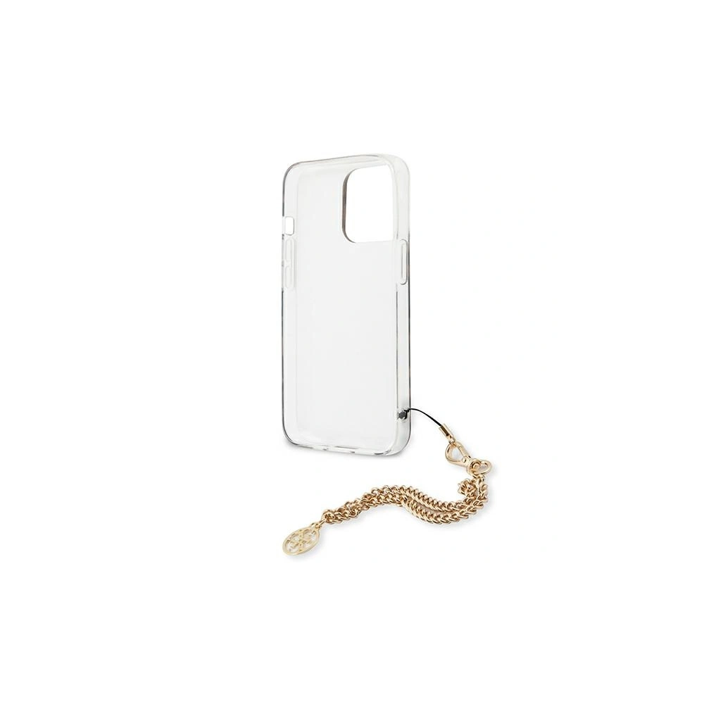 Hurtownia GSM - Etui Guess GUHCP13LKBSLEO Apple iPhone 13 Pro Leopard hardcase Gold Chain - GUE1356 - {ean13} - Hurt