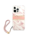 Hurtownia GSM - Etui Guess GUHCP13LKMABPI Apple iPhone 13 Pro różowy/pink hardcase Marble Strap Collection - GUE1357PNK - {ean13} - Hurt