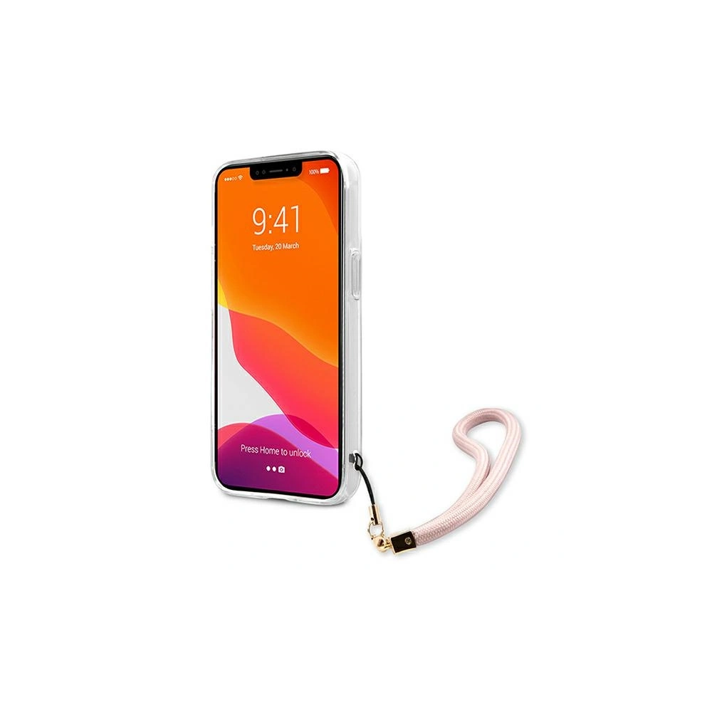 Hurtownia GSM - Etui Guess GUHCP13LKMABPI Apple iPhone 13 Pro różowy/pink hardcase Marble Strap Collection - GUE1357PNK - {ean13} - Hurt