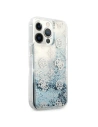 Hurtownia GSM - Etui Guess GUHCP13LLGPEBL Apple iPhone 13 Pro niebieski/blue hardcase Peony Liquid Glitter - GUE1358BLU - {ean13} - Hurt