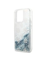 Hurtownia GSM - Etui Guess GUHCP13LLGPEBL Apple iPhone 13 Pro niebieski/blue hardcase Peony Liquid Glitter - GUE1358BLU - {ean13} - Hurt