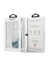 Hurtownia GSM - Etui Guess GUHCP13LLGPEBL Apple iPhone 13 Pro niebieski/blue hardcase Peony Liquid Glitter - GUE1358BLU - {ean13} - Hurt