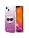 Case Karl Lagerfeld KLHCP13MCTRP Apple iPhone 13 Hardcase rosa/pink Choupette Head