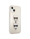 Hurtownia GSM - Case Karl Lagerfeld KLHCP13MKCTUGLGO Apple iPhone 13 gold/hartschale Glitter Karl`s & Choupette - KLD715GLD - {ean13} - Hurt
