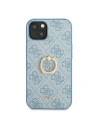Hurtownia GSM - Case Guess GUHCP13M4GMRBL Apple iPhone 13 blau/blue Hardcase 4G mit Ringständer - GUE1363BLU - {ean13} - Hurt
