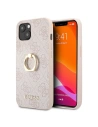 Case Guess GUHCP13M4GMRPI Apple iPhone 13 rosa/pink Hartschale 4G mit Ringständer
