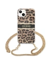 Hurtownia GSM - Case Guess GUHCP13MKBCLE Apple iPhone 13 Leoparden-Hardcase Gold Strap - GUE1366 - {ean13} - Hurt